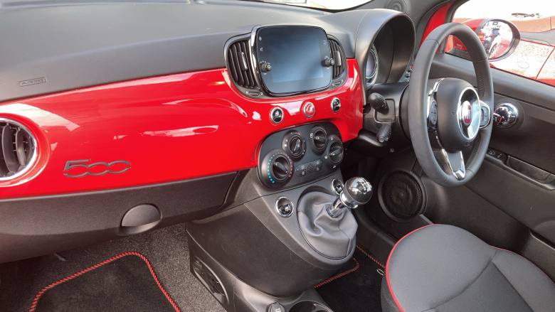 Fiat 500 1.0 Mild Hybrid Red 3dr Petrol Hatchback